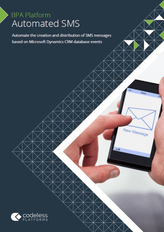 Automated SMS for Microsoft CRM Brochure
