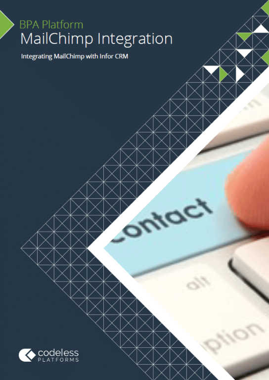 MailChimp Saleslogix Integration Brochure