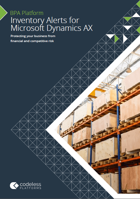 Inventory Alerts for Microsoft Dynamics AX Brochure