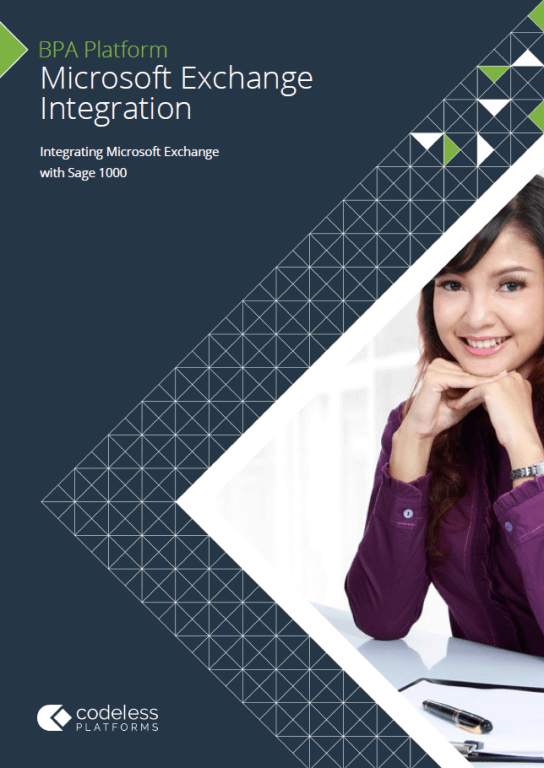 Microsoft Exchange Sage 1000 Integration Brochure