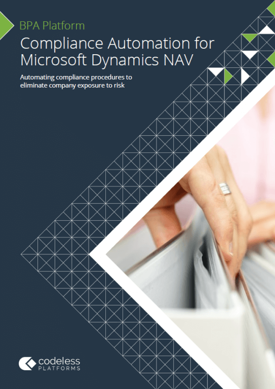 Compliance Automation for Microsoft Dynamics NAV Brochure