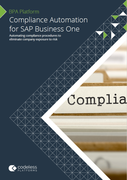 Compliance Automation for SAP Business One Brochure