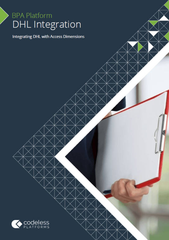 DHL Access Dimensions Integration Brochure
