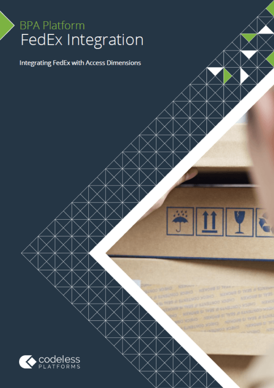 FedEx Access Dimensions Integration Brochure