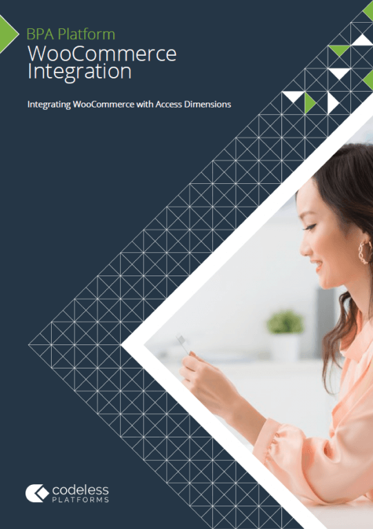 WooCommerce Access Dimensions Integration Brochure