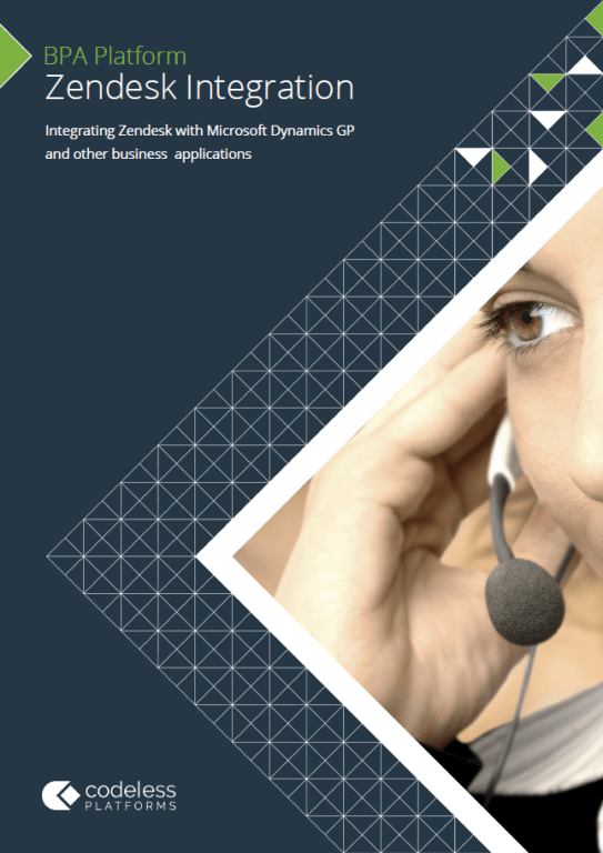 Zendesk Microsoft Dynamics GP Integration Brochure