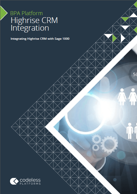 Highrise CRM Sage 1000 Integration Brochure