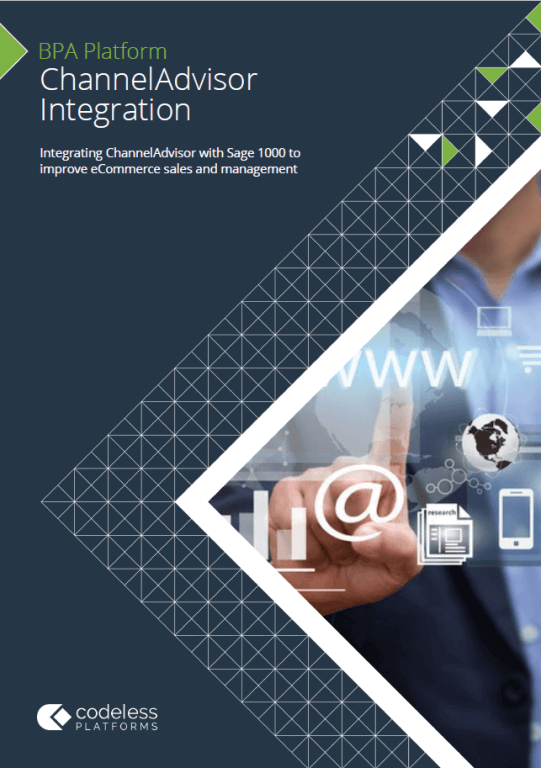 ChannelAdvisor Sage 1000 Integration Brochure