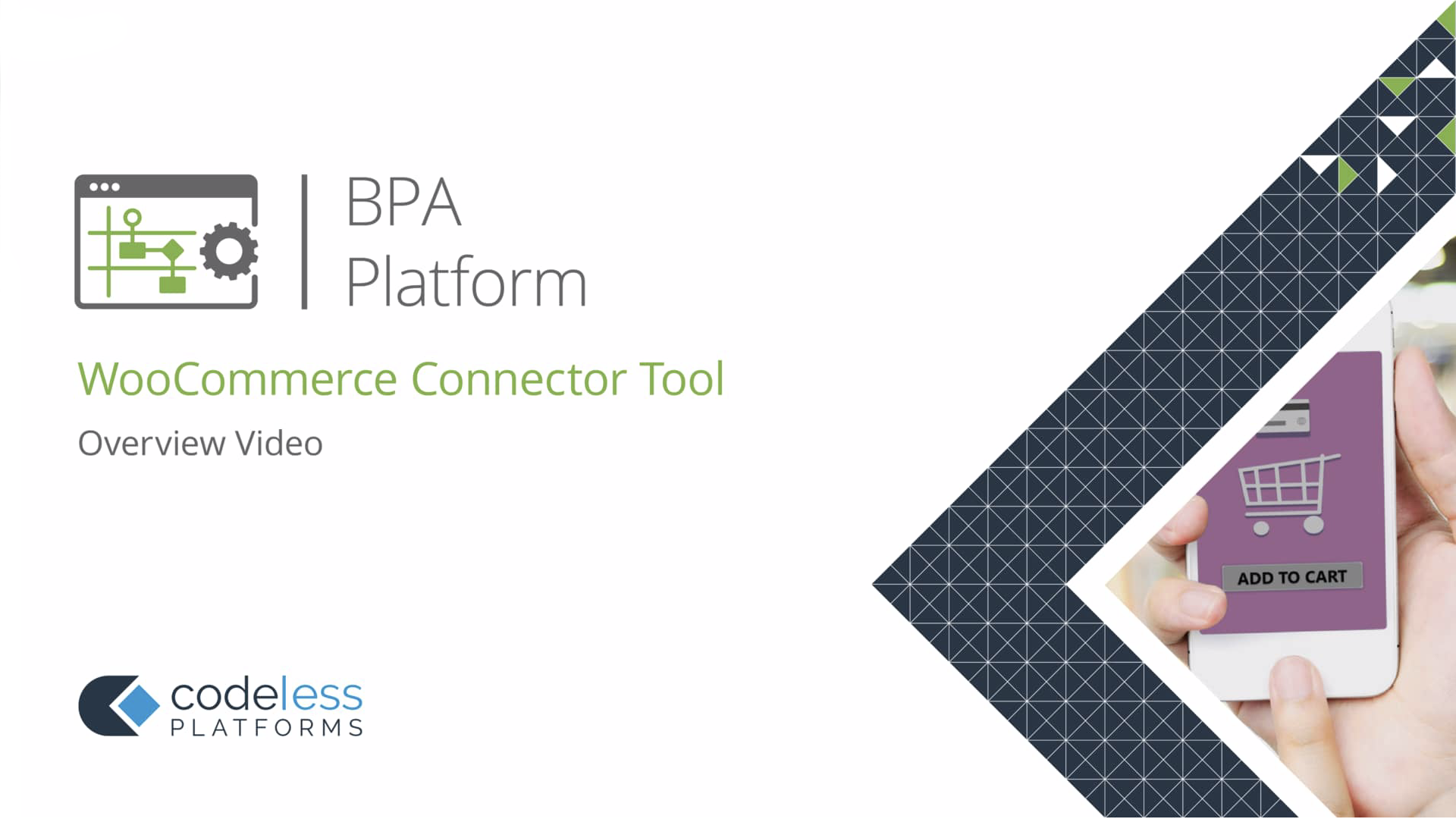 BPA Platform Tool Overview: WooCommerce Connector Tool