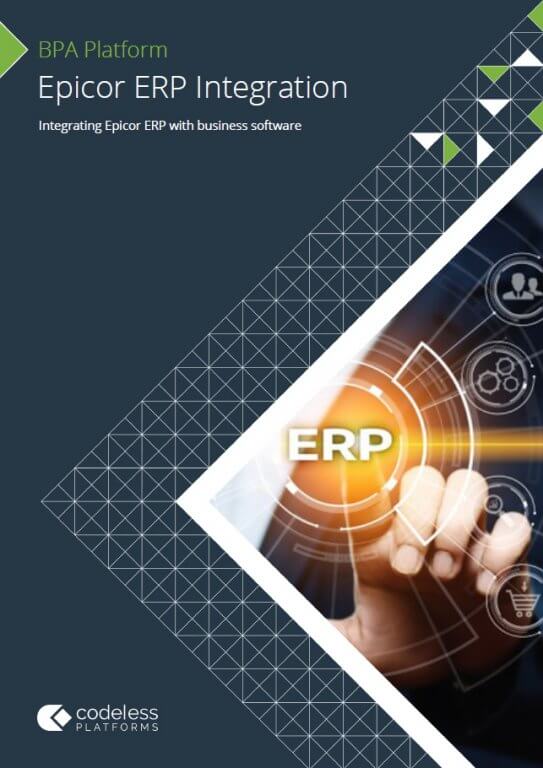 Epicor ERP Integration Brochure