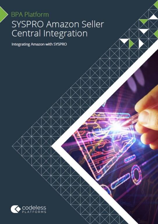 Amazon Seller Central SYSPRO Integration Brochure