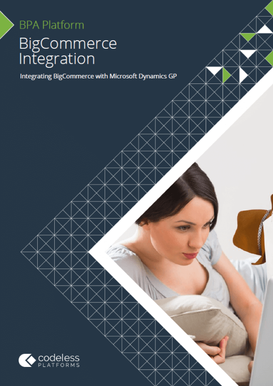 BigCommerce Microsoft Dynamics GP Integration Brochure
