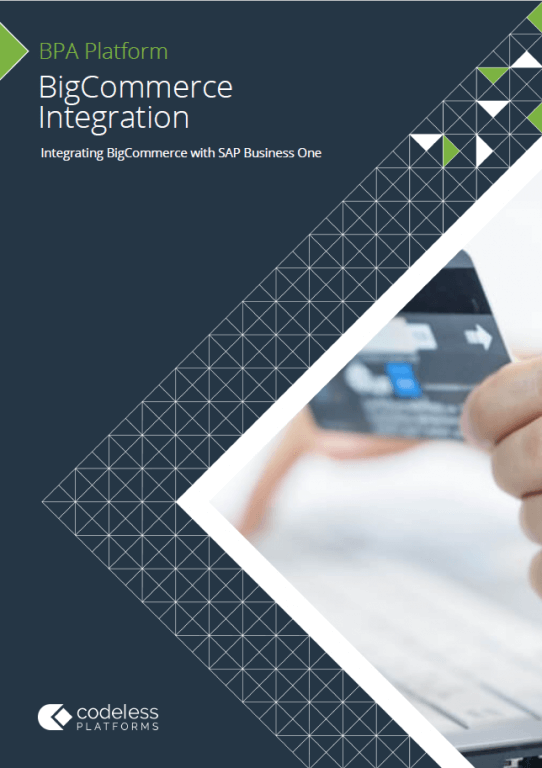 BigCommerce SAP Business One Integration Brochure