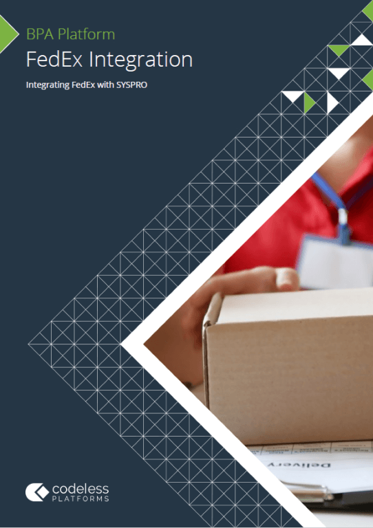 FedEx SYSPRO Integration Brochure