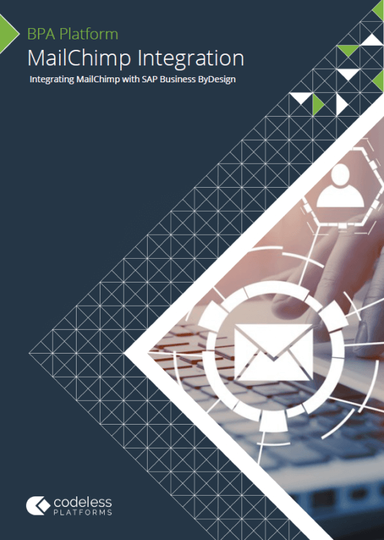 MailChimp SAP Business ByDesign Integration Brochure