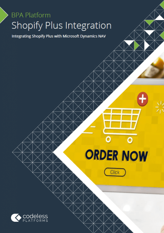Shopify Plus Microsoft Dynamics NAV Integration Brochure