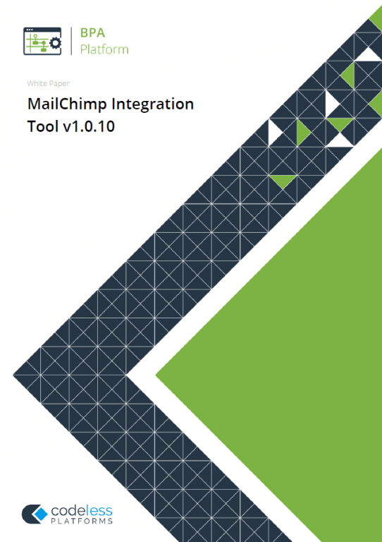 White Paper - MailChimp Integration Tool v1.0.10