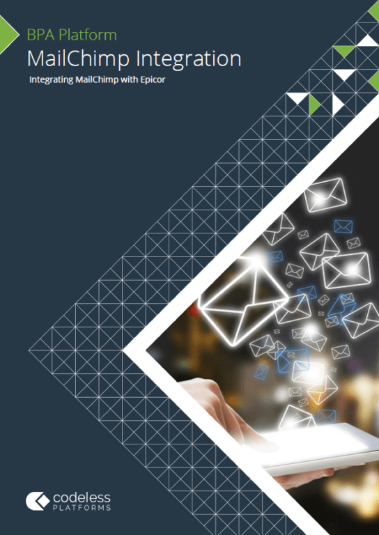 MailChimp Epicor Integration Brochure