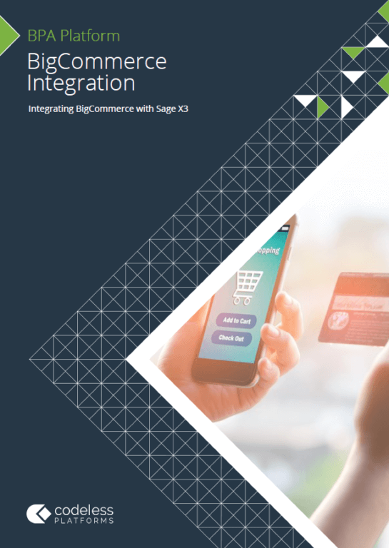 BigCommerce Sage X3 Integration Brochure