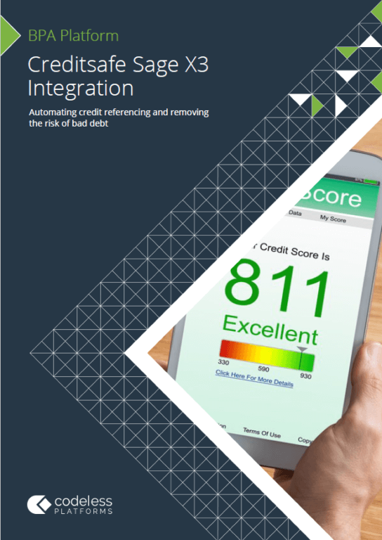 Creditsafe Sage X3 Integration Brochure