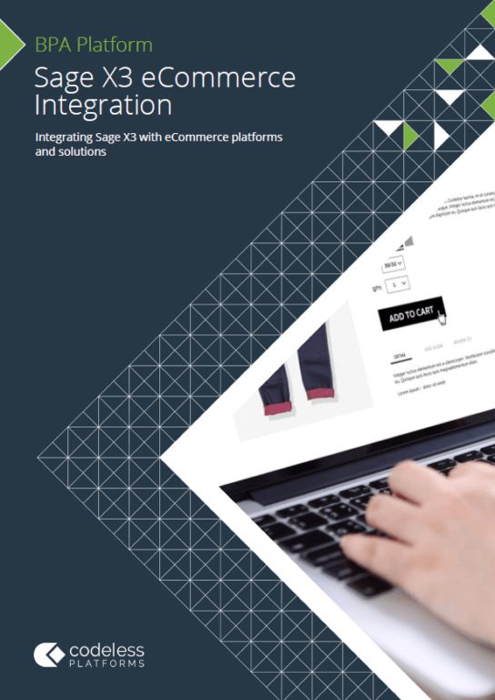 Sage X3 eCommerce Integration Brochure