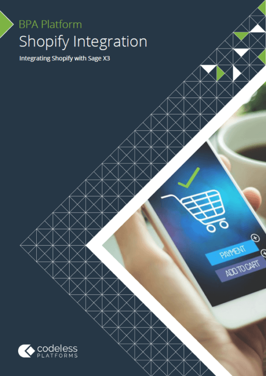 Shopify Sage X3 Integration Brochure