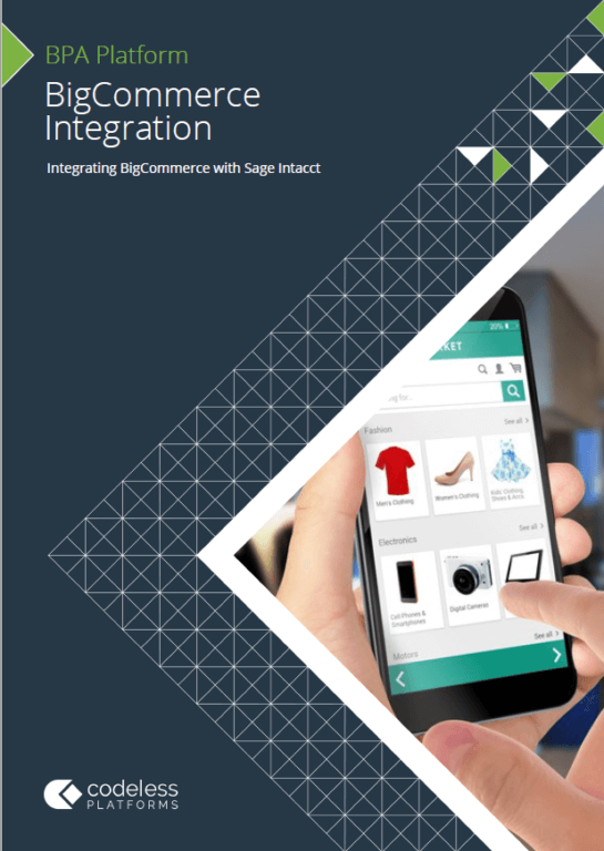BigCommerce Sage Intacct Integration Brochure