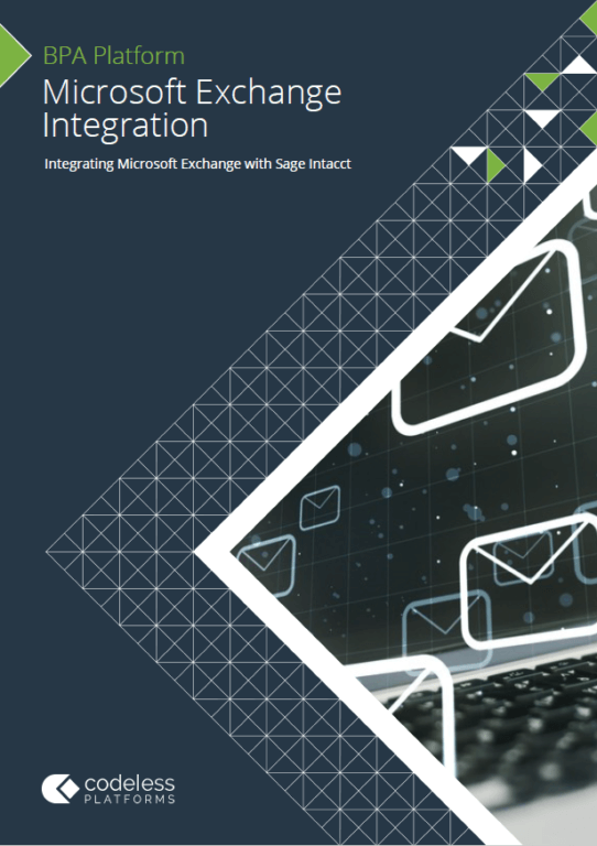 Microsoft Exchange Sage Intacct Integration Brochure