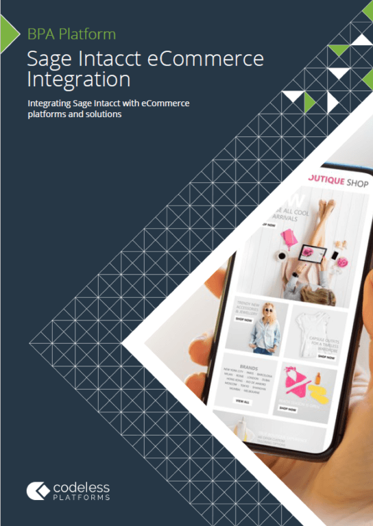 Sage Intacct eCommerce Integration Brochure
