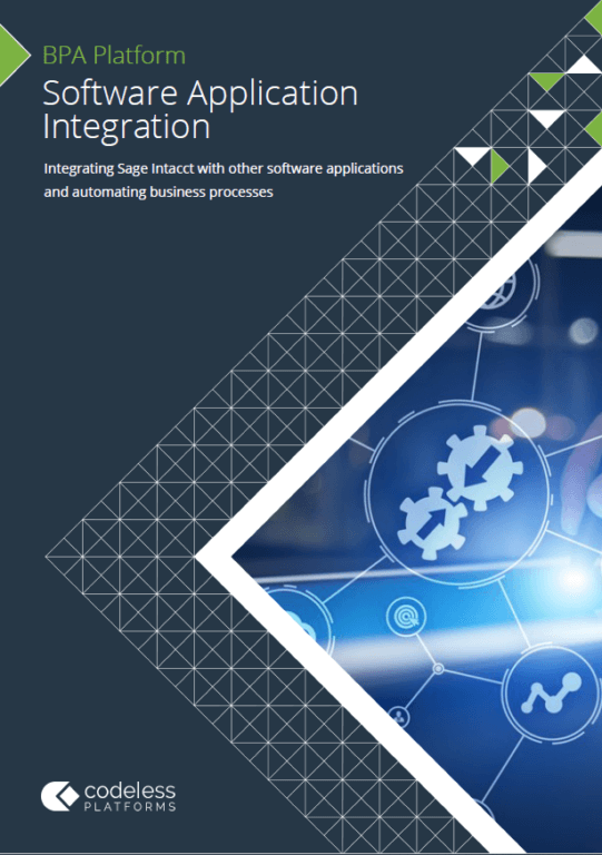 Software Application Integration for Sage Intacct Brochure