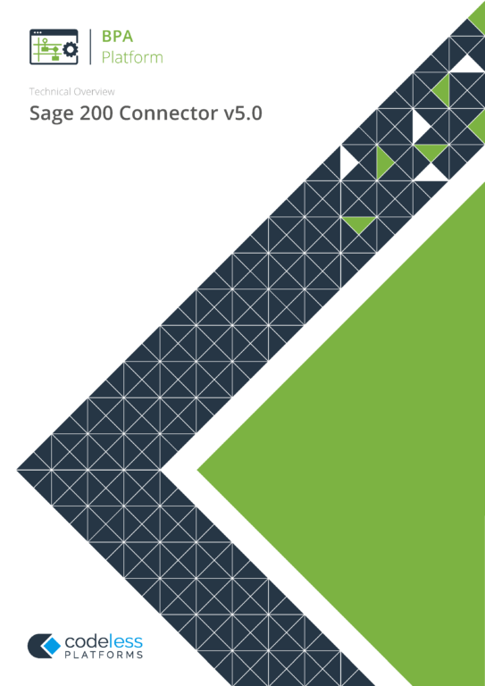 Sage 200 Connector Tool v5.0