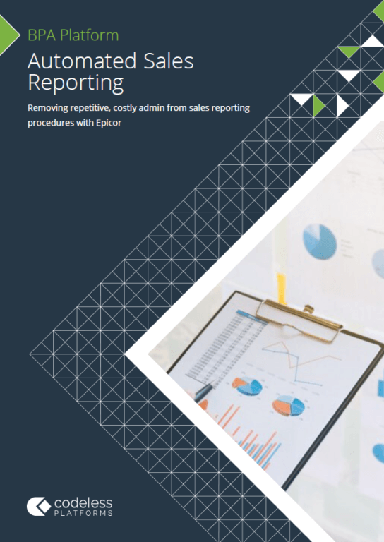 Automated Sales Reporting for Epicor Brochure