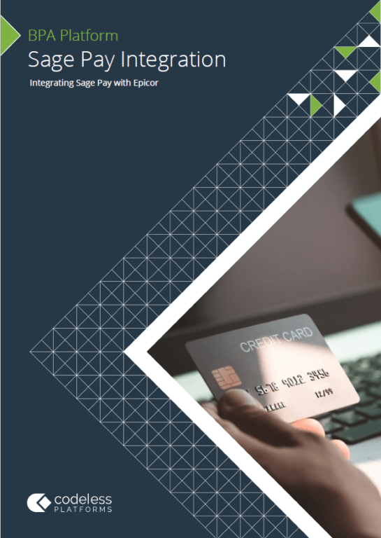 Sage Pay Epicor Integration Brochure