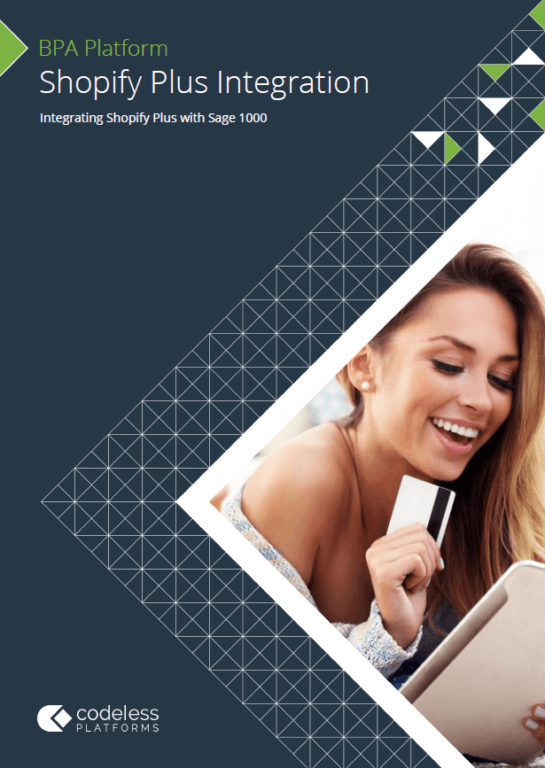 Shopify Plus Sage 1000 Integration Brochure