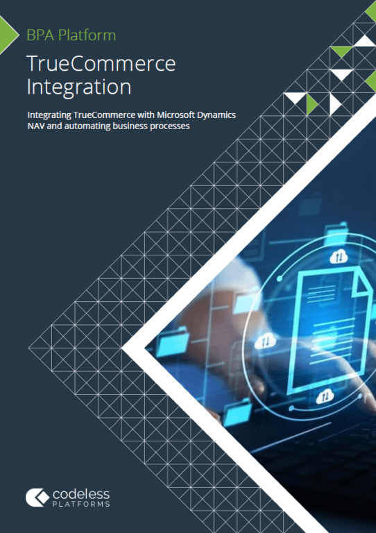 TrueCommerce Microsoft Dynamics NAV Integration Brochure