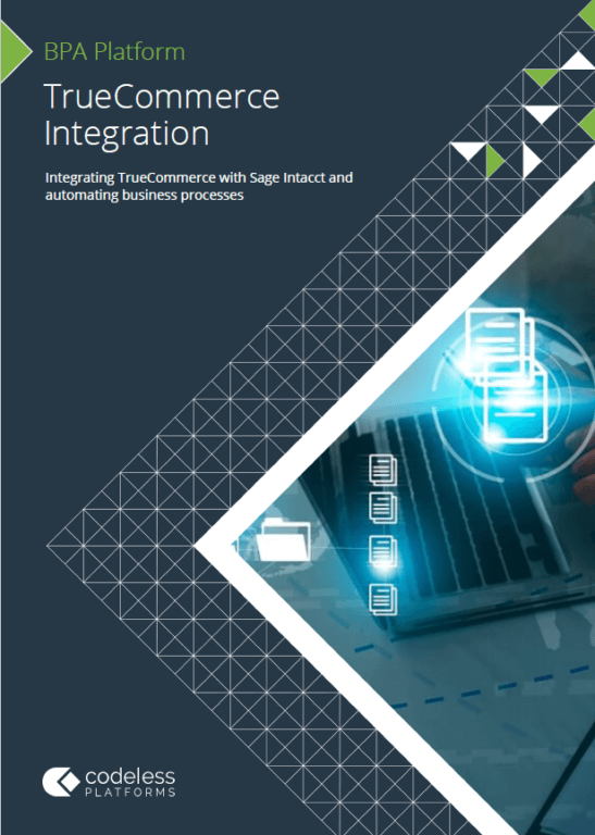 TrueCommerce Sage Intacct Integration Brochure