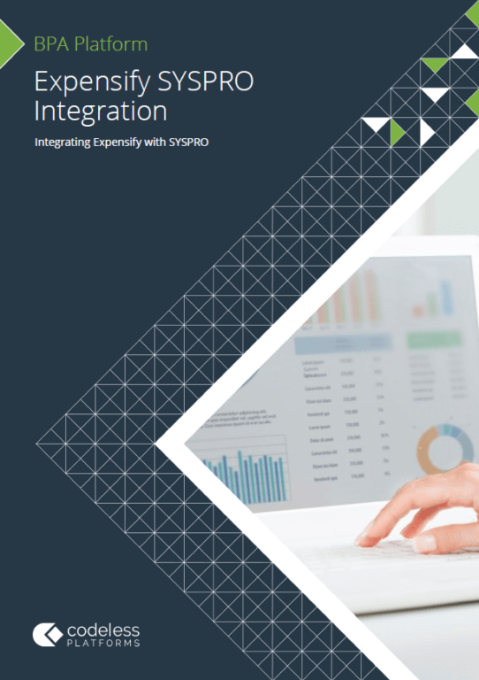 Expensify SYSPRO Integration Brochure