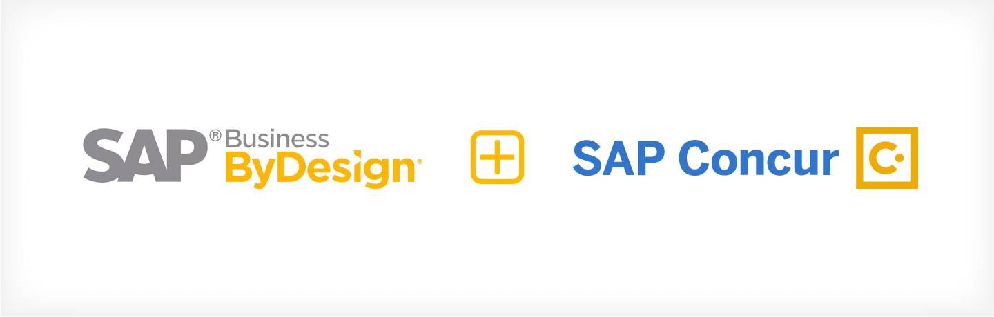 SAP Concur SAP Business ByDesign banner