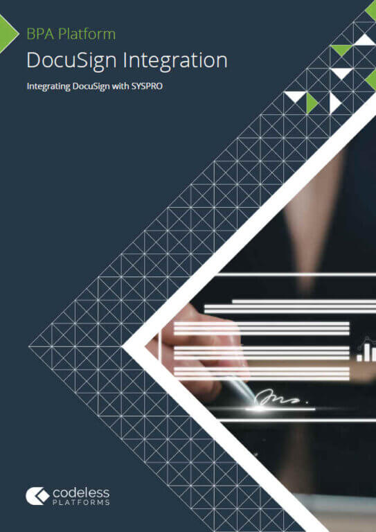 DocuSign SYSPRO Integration Brochure