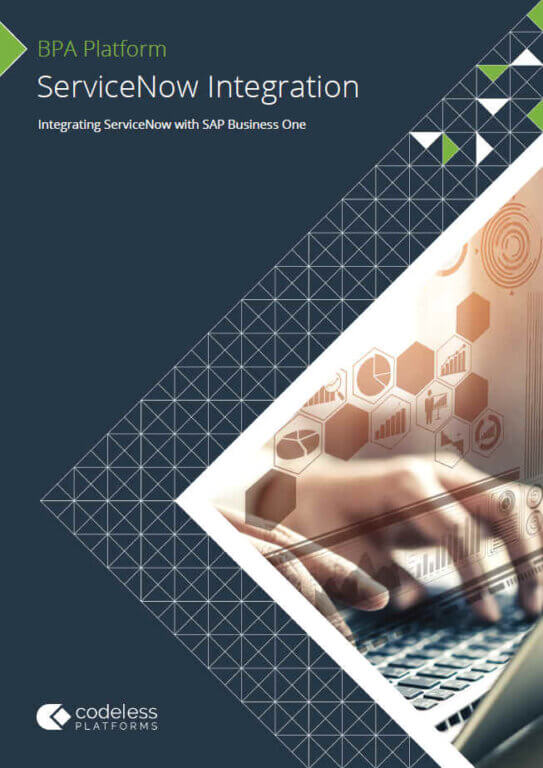 ServiceNow SAP Business One Integration Brochure