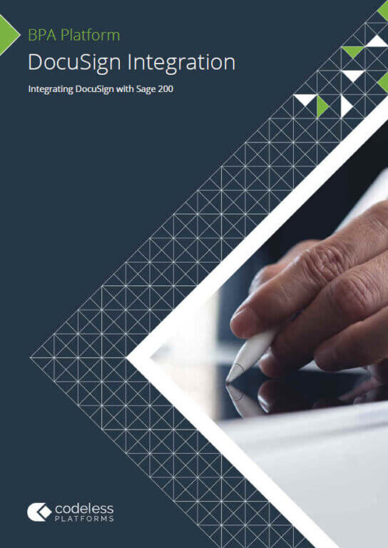 DocuSign Sage 200 Integration Brochure