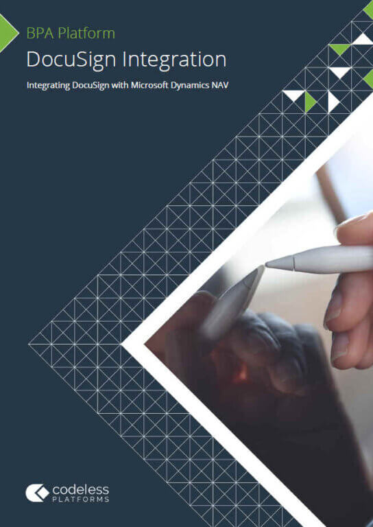 DocuSign Microsoft Dynamics NAV Integration Brochure